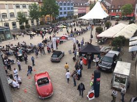 Paul-Pietsch-Classic: Rund 100 Oldtimer zu Besuch in Offenburg. Foto: Stadt Offenburg