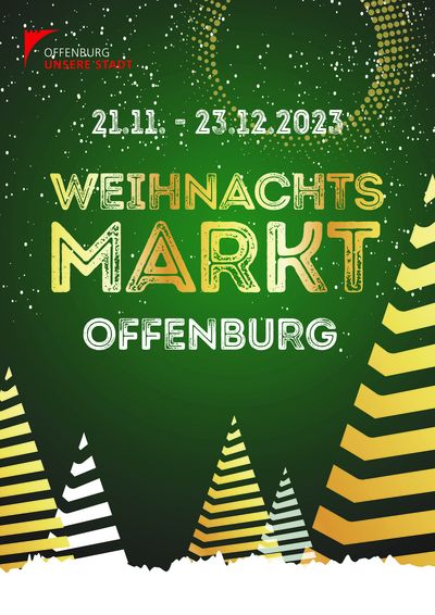 Ab dem 21. November erstrahlt die Offenburger Innenstadt in weihnachtlichem Glanz, Foto: Stadt Offenburg